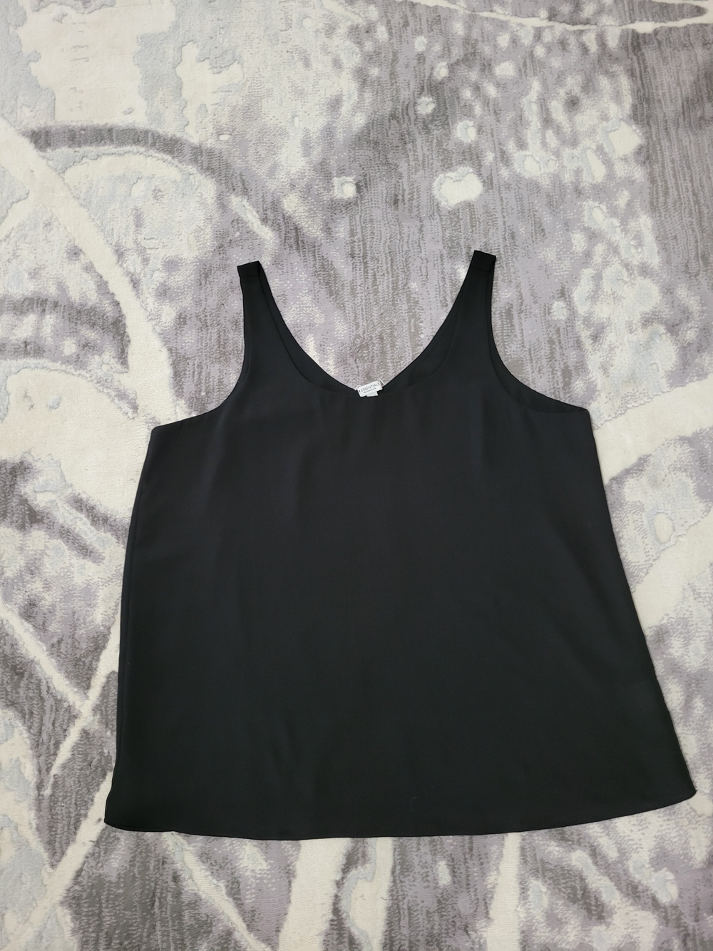 Reitmans Essentials Black V-Neck Camisole Top Size XL